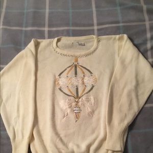 Vintage Christmas Ball sweater